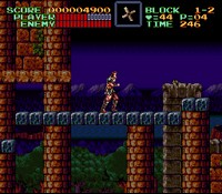 Super Castlevania 4 sur Nintendo Super Nes